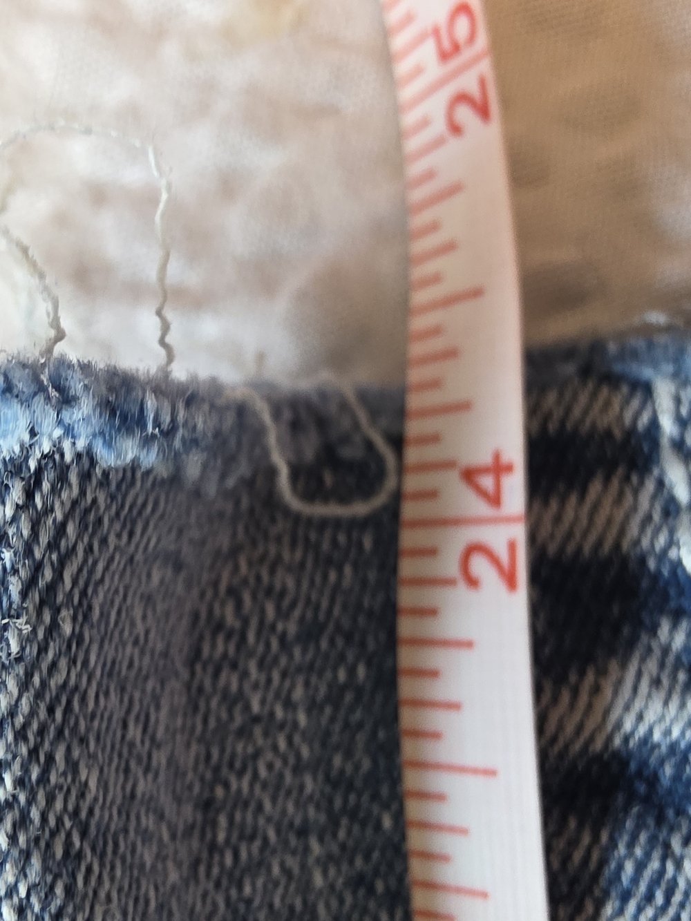 Sky Light Blue Boot Cut Jeans with Red Heart Embellished Back Pockets Size 11/12 - Picture 13 of 13
